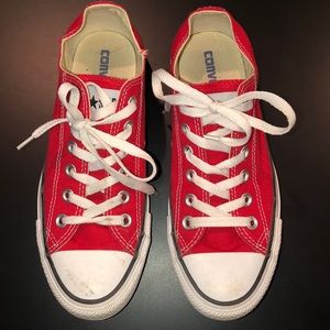 red low top converse